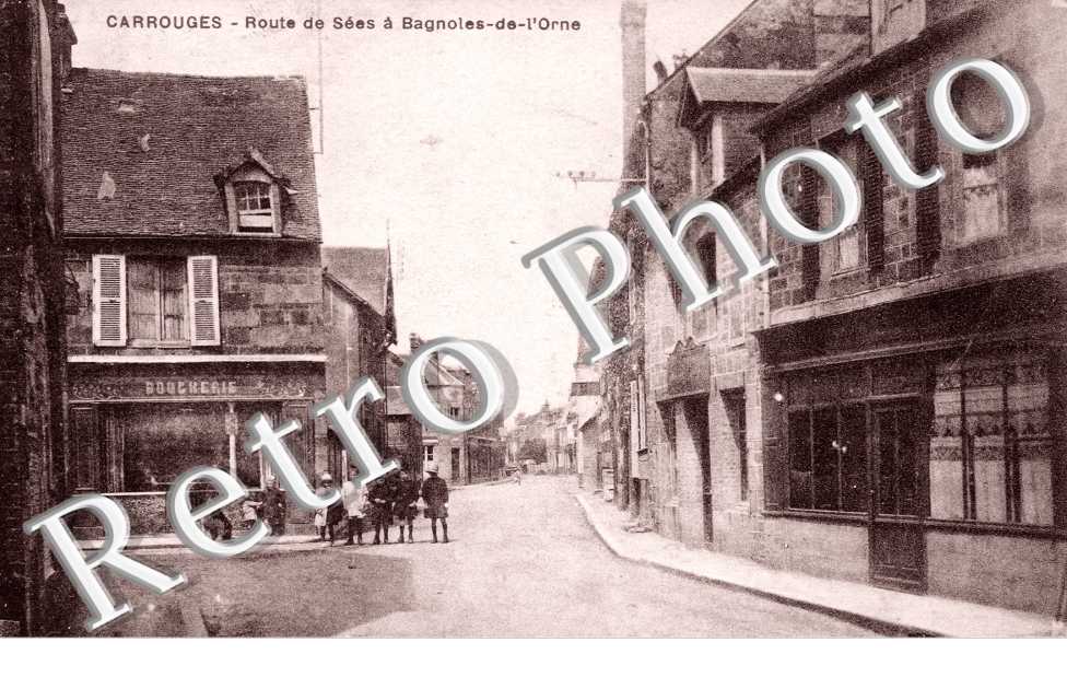 Route de Sees a Bagnoles-de-l&#039;Orne