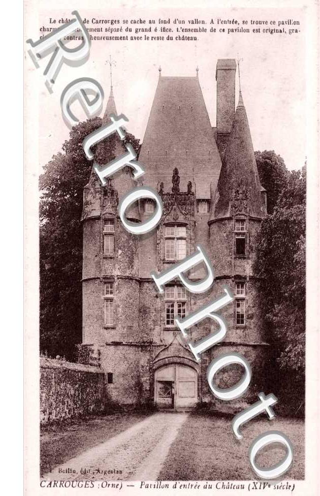 pavillon entree du chateau