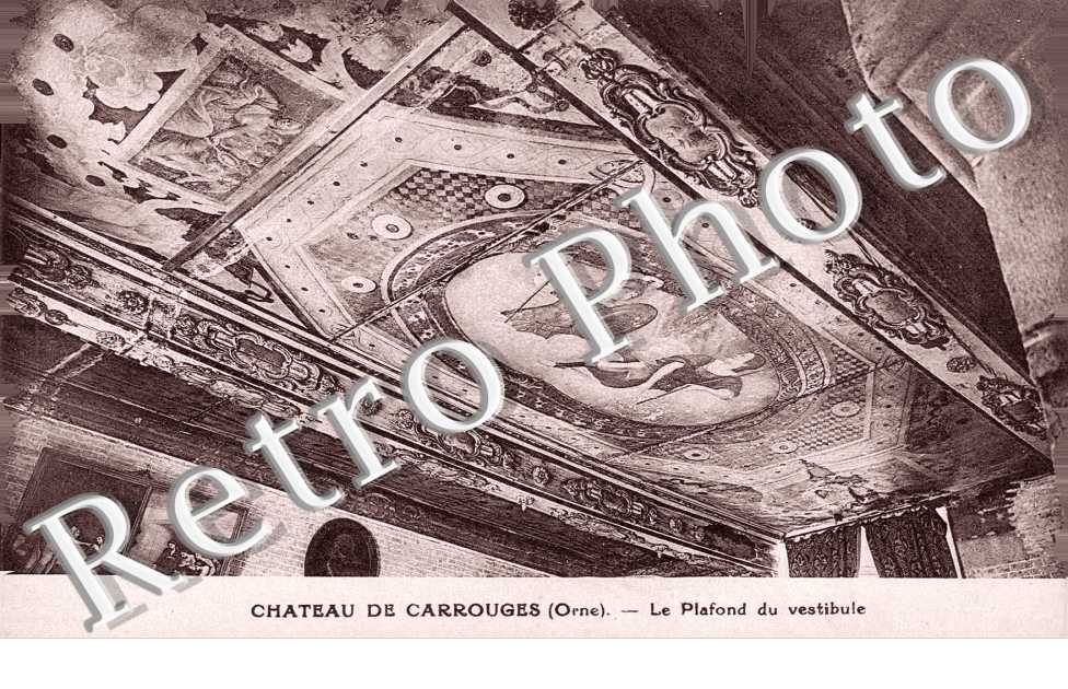 le plafond du vesticule, chateau