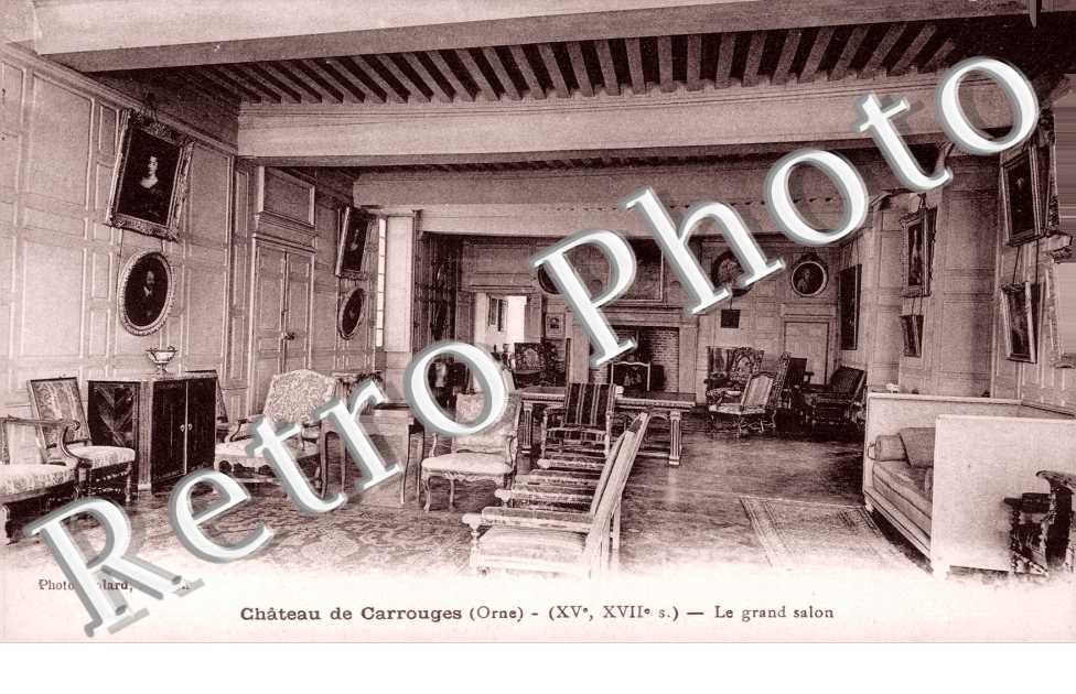 Le gran salon, chateau