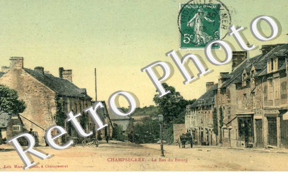 le bas du bourg  (couleur)