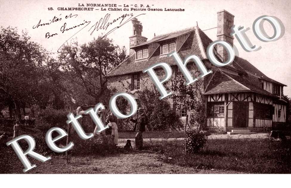 le chalet du peintre Gaston Latouche