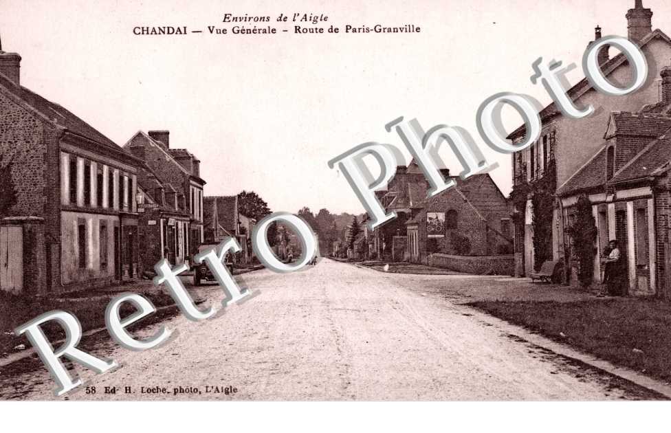 vue generale - route de paris granville
