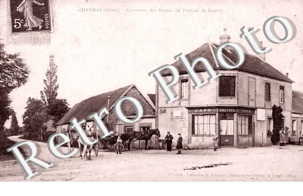 carrefour des routes de Paris et de Bourth