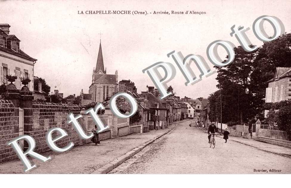 arrivee route d&#039;Alencon