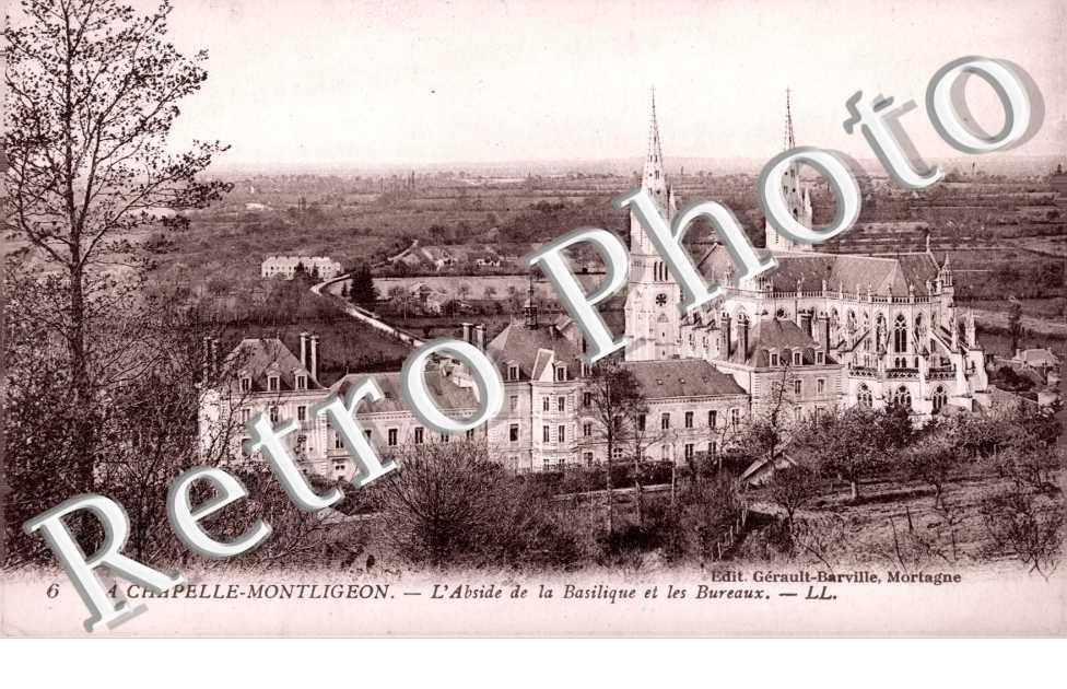 Abside de la basilique et les Bureaux
