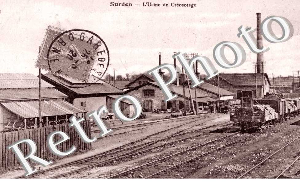 Surdon, l&#039;Usine de Creosotage