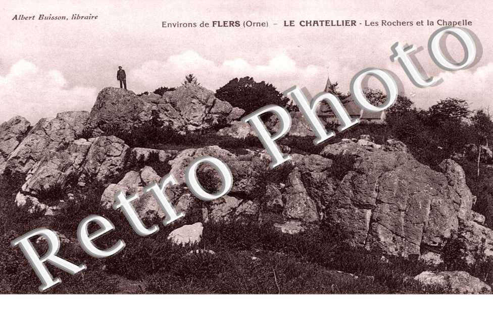 les rochers et la chapelle