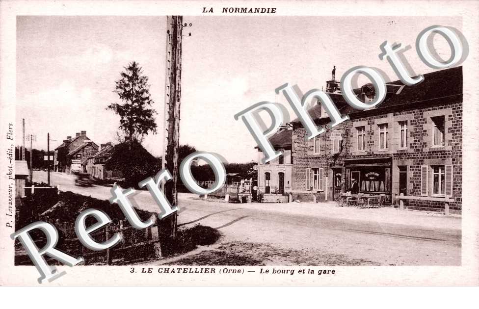 le bourg et la gare