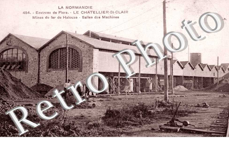 le Chatellier Saint-Clair, Mines de Fer de Halouze, Salles des Machines