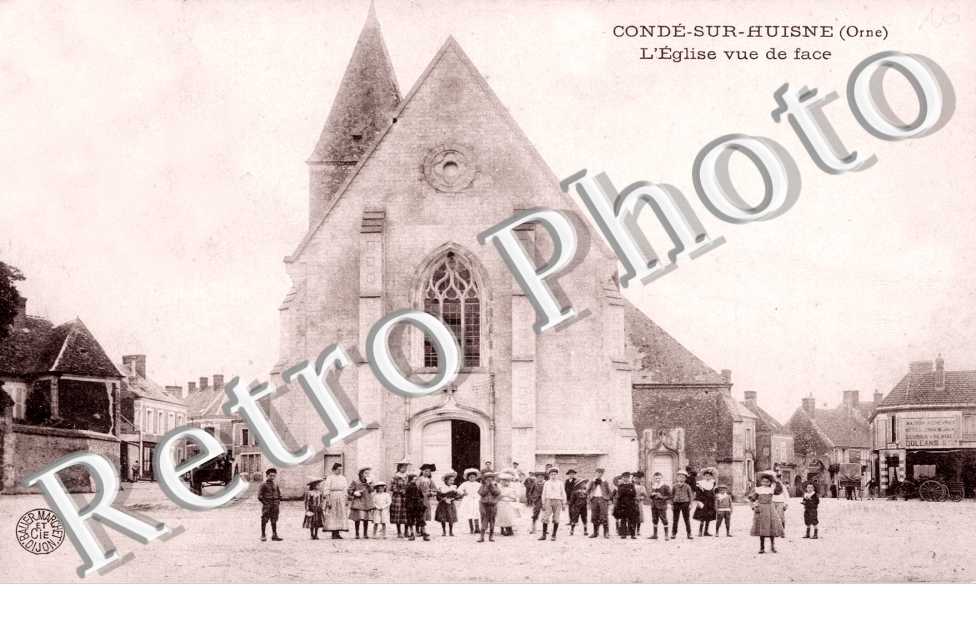 l'eglise vue de face