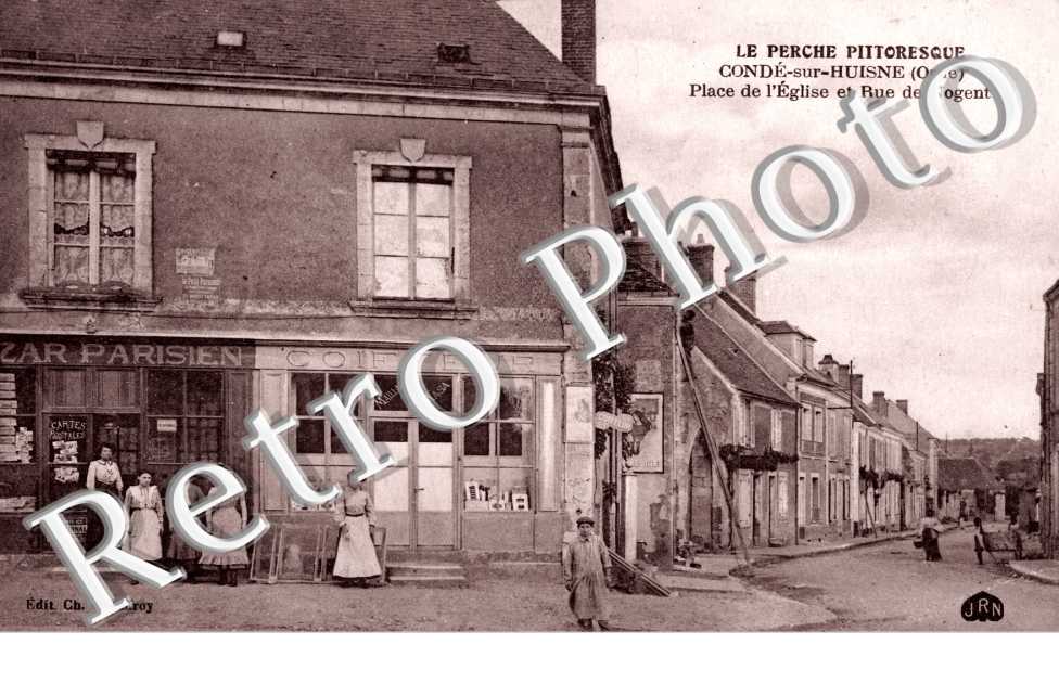 Place de l'Eglise et Rue de Nogent