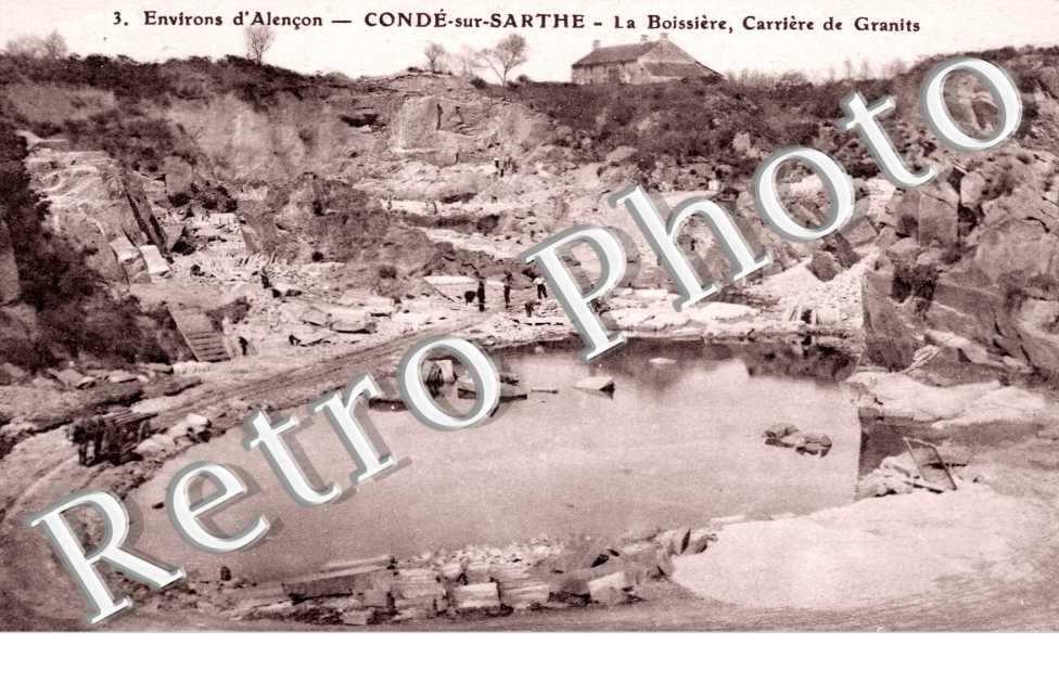 la Boissiere, Carriere de Granits