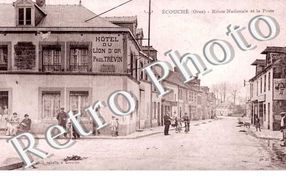 route nationale et la poste