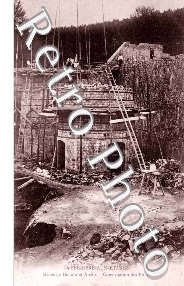 Mines de Denain et Anzin, Construction des Fours