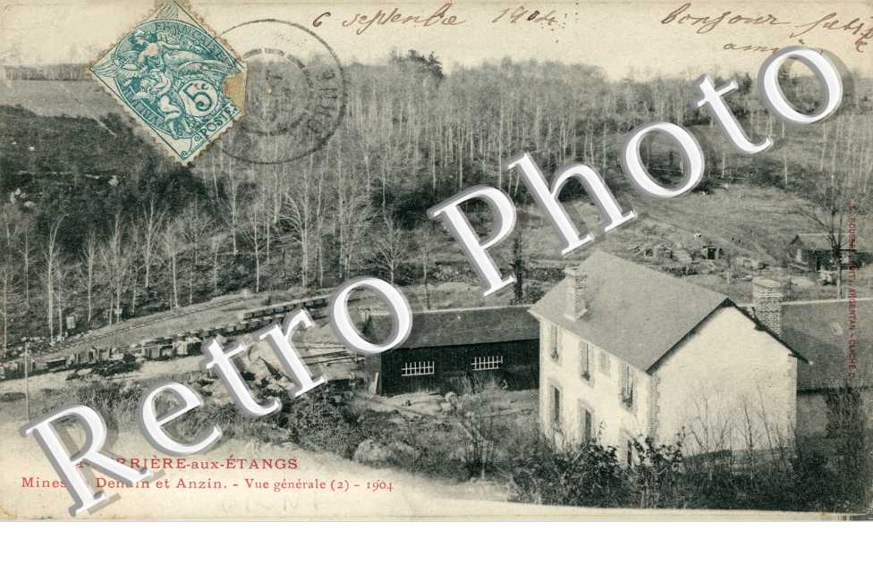 Mines de Denain et Anzin. Vue generale