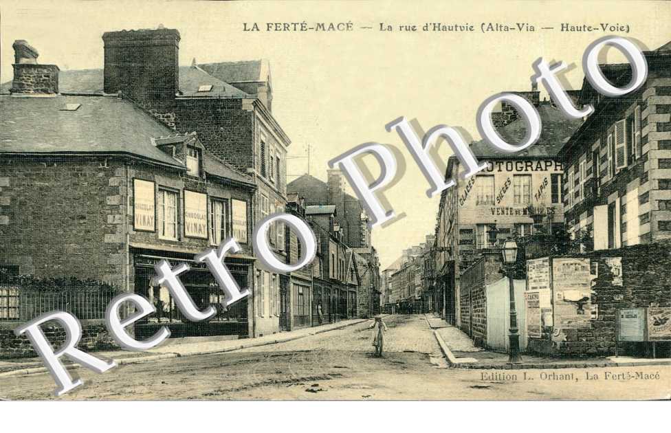 la rue Hautvie (couleur)