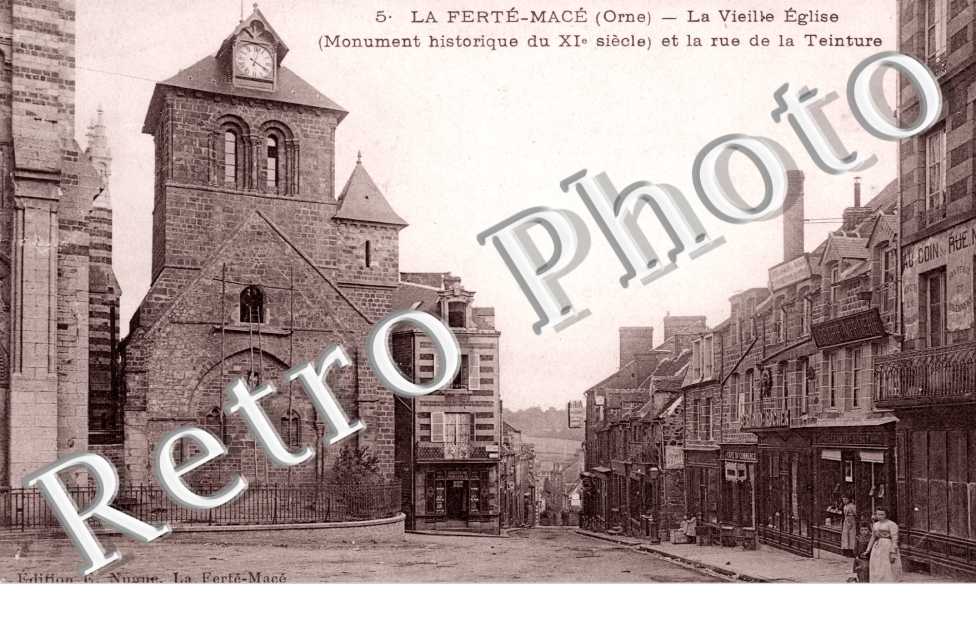 la Vieille Eglise et la Rue de la Teinture