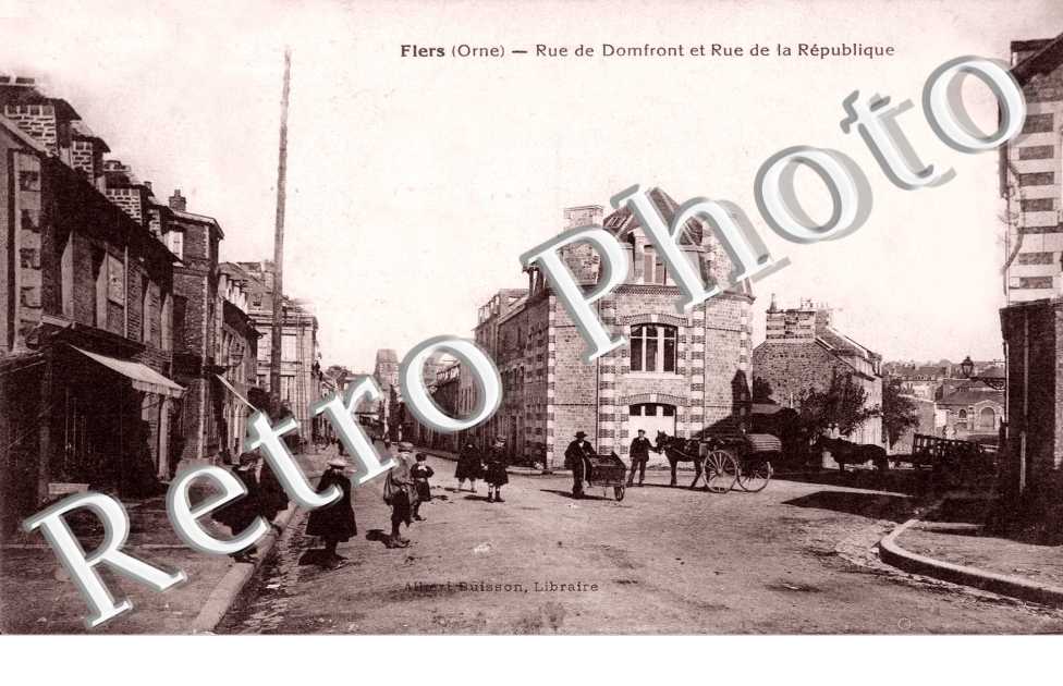 Rue de Domfront et Rue de la Republique