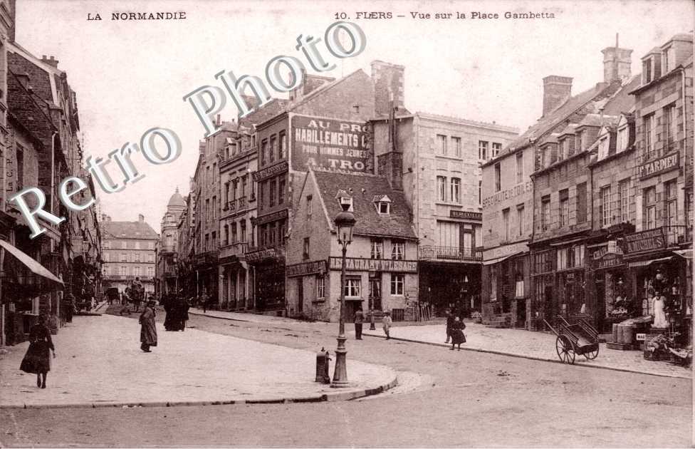 Vue sur la Place Gambetta