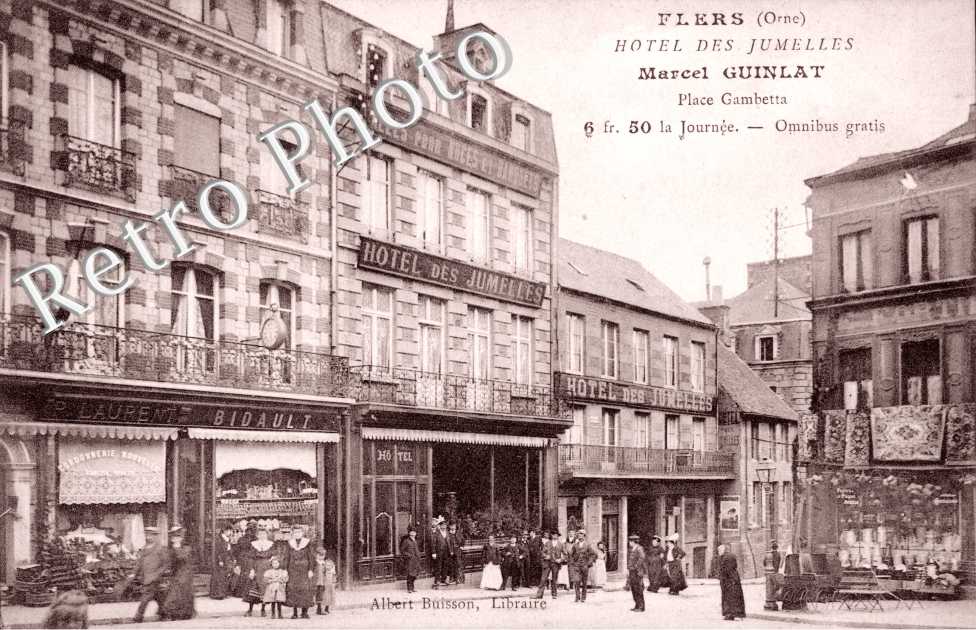 Hotel des Jumelles, Marcel Guinlat, Plce Gambetta
