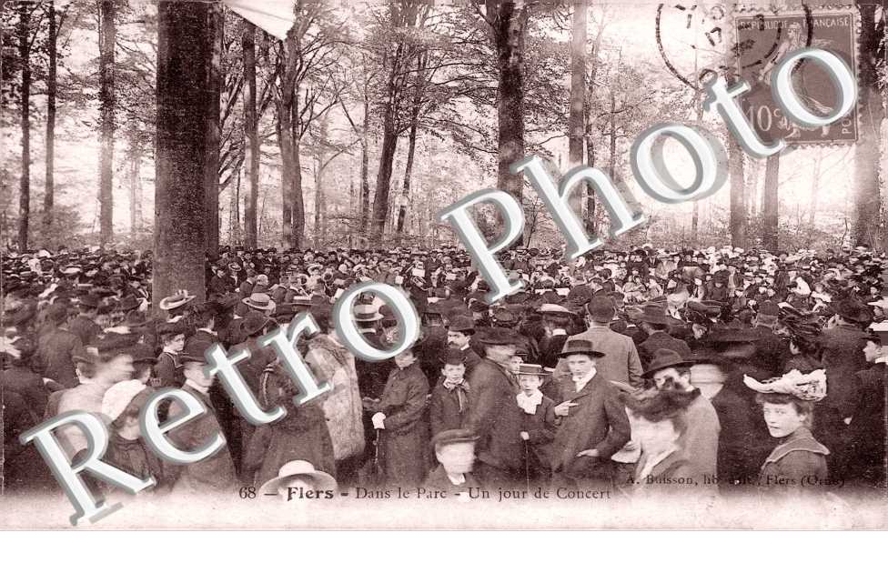Dans le parc Un jour de concert