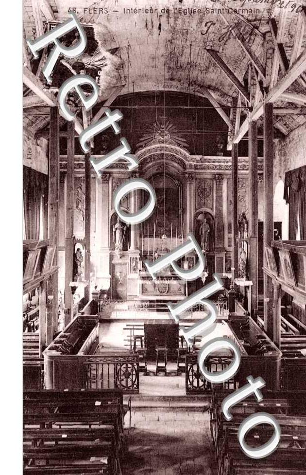 Interieur de l&#039;eglise Saint-Germain