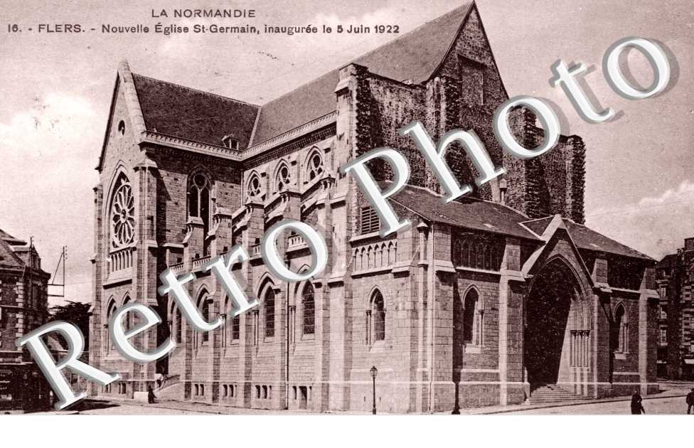 Nouvelle eglise Saint Germain inuaguree le 5 juin 1922