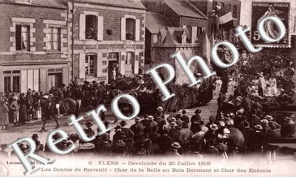 Calvacade du 20 juillet 1908