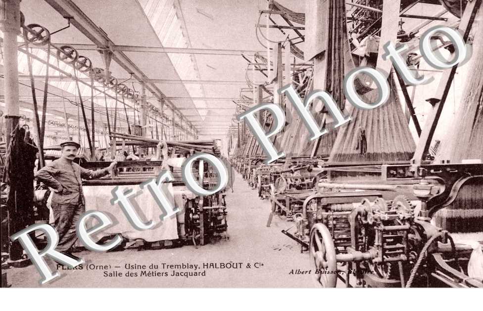 Usine du Tremblay Halbout et Compagnie, Salle des Metiers Jacquard