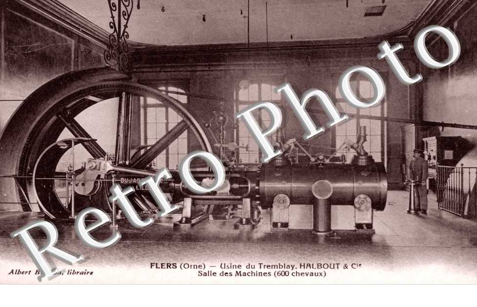 Usine du Tremblay, Halbout et Compagnie, Salle des Machines