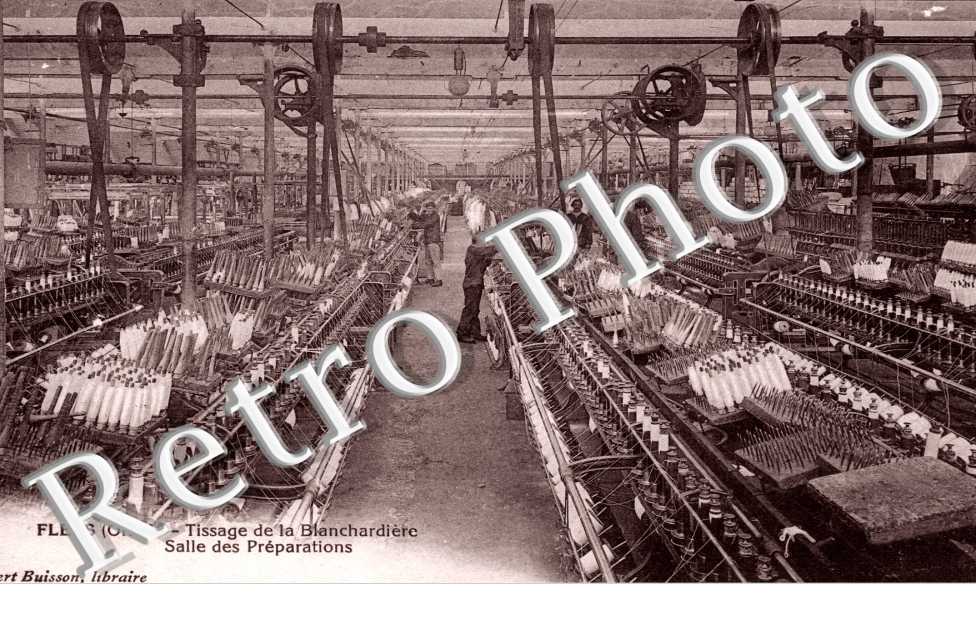 Tissage de la Blanchardiere, Salle des Preparations