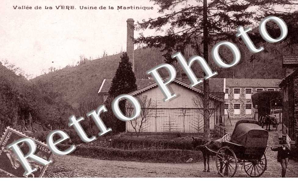 Vallee de la Vere, Usine de la Martinique