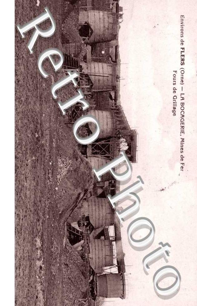 la Bocagerie, Mines de Fer, Fours de Grillage