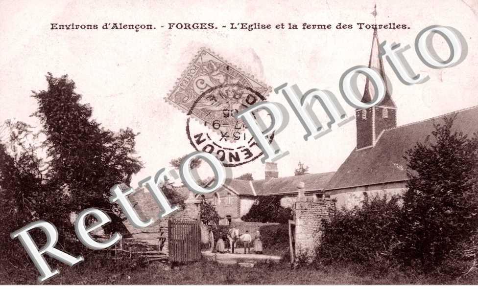 L&#039;Eglise et la Ferme des Tourelles
