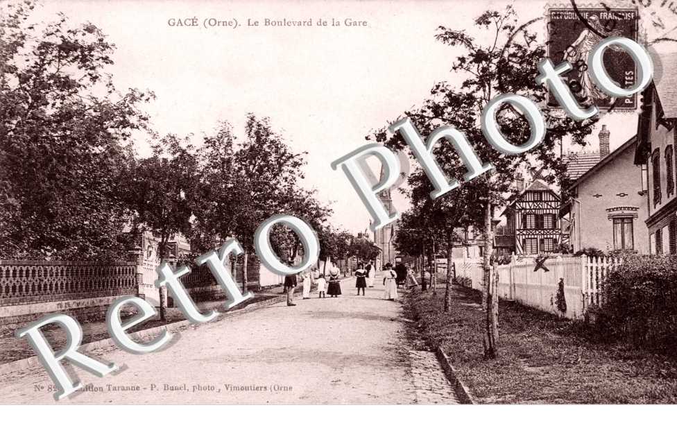 le boulevard de la gare