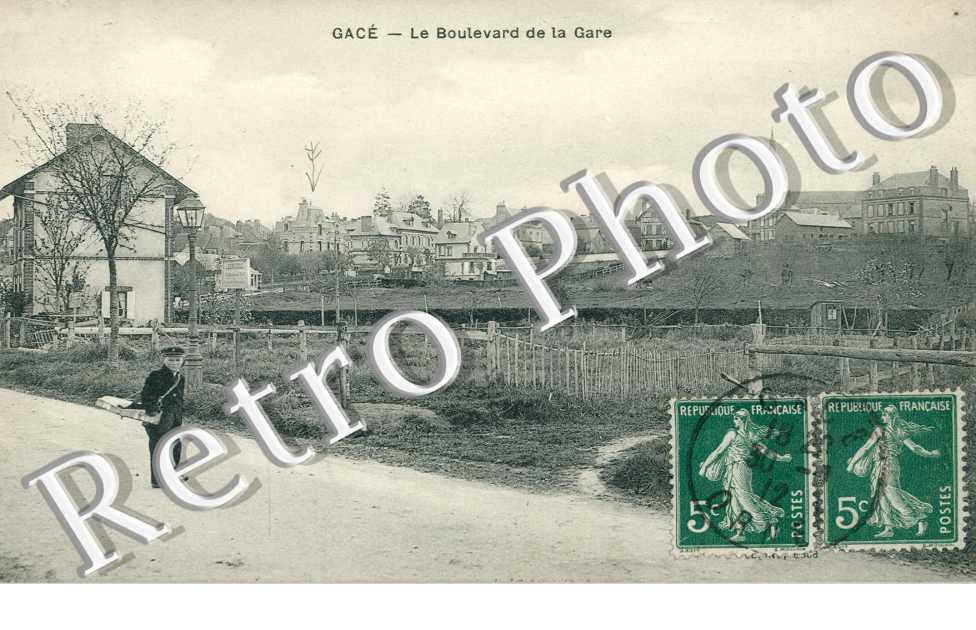 le boulevard de la gare