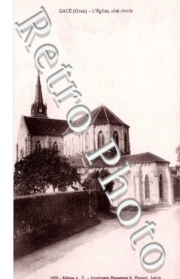 l&#039;eglise cote Abside
