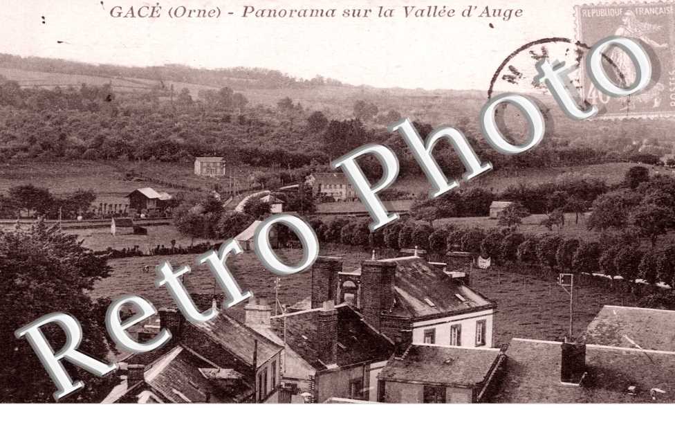 Panorama sur la Vallee d&#039;Auge