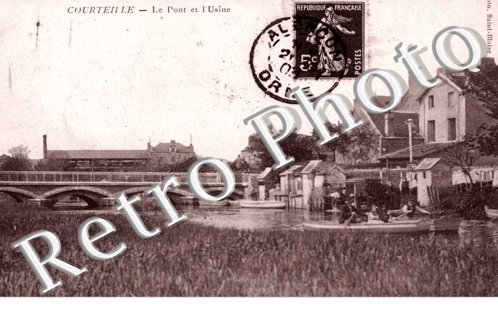 le pont et l&#039;usine