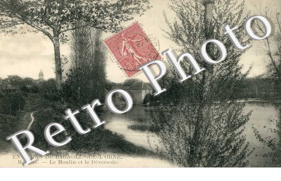 le moulin et le déversoir