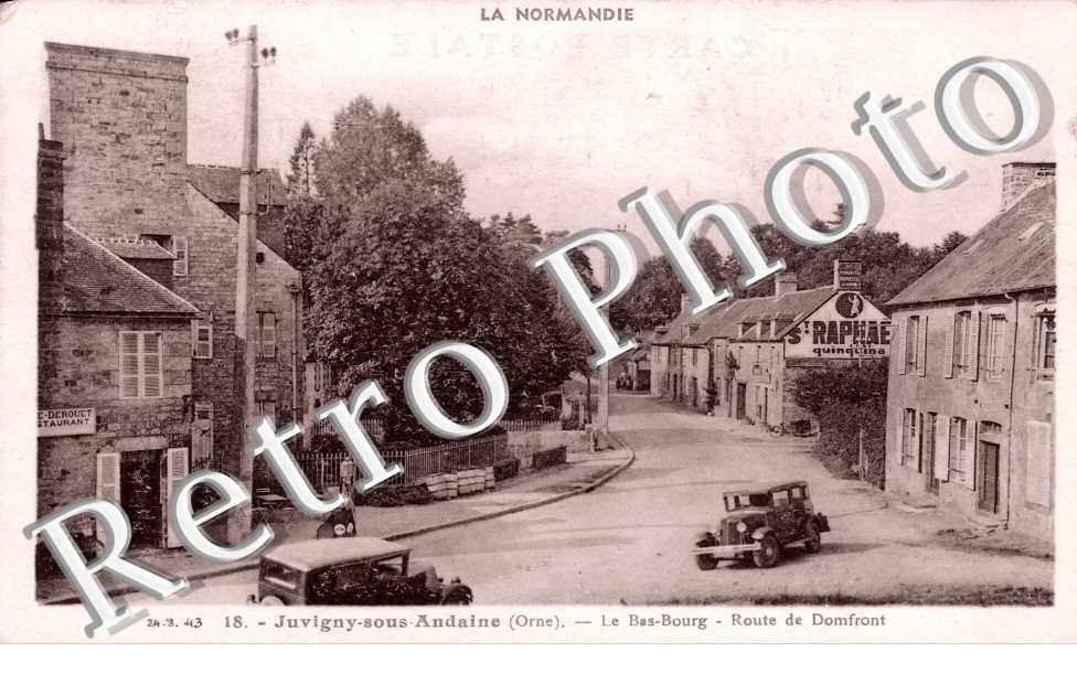 Le Bas du Bourg, Route de Domfront
