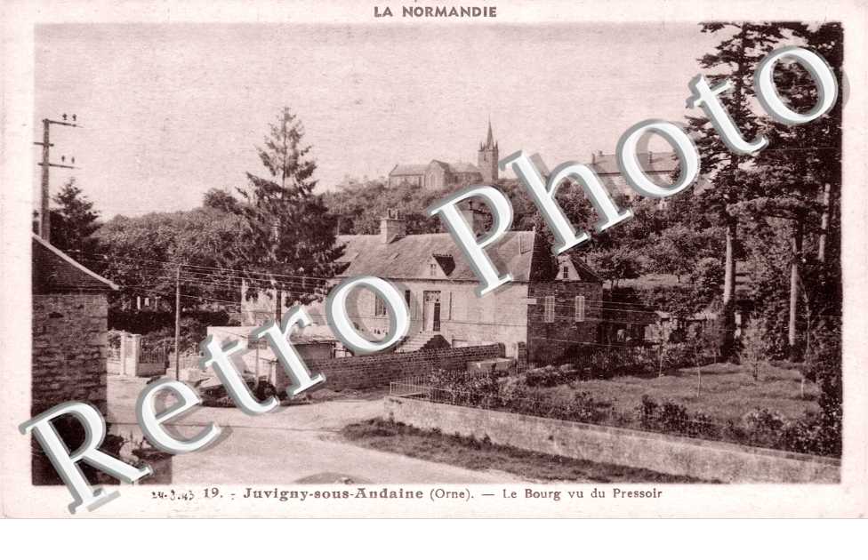 Le Bourg vu du pressoir