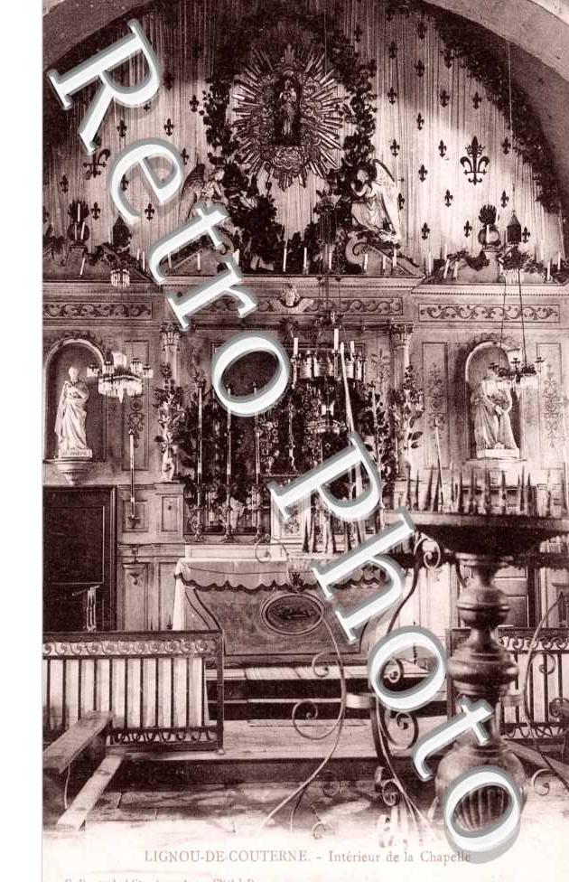 interieur de la chapelle