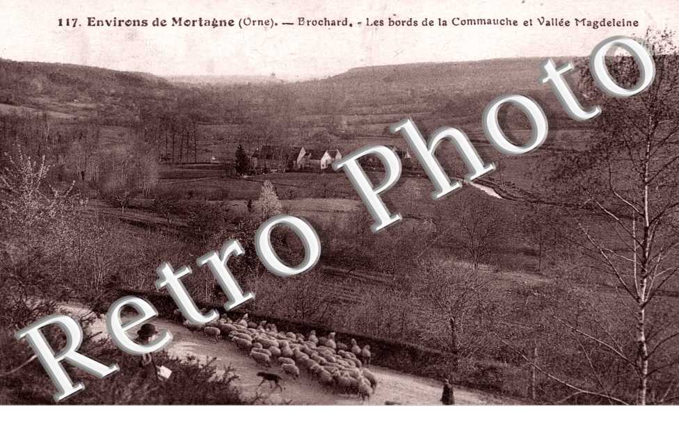 Brochard, les bords de la Commauche et Vallee Magdeleine