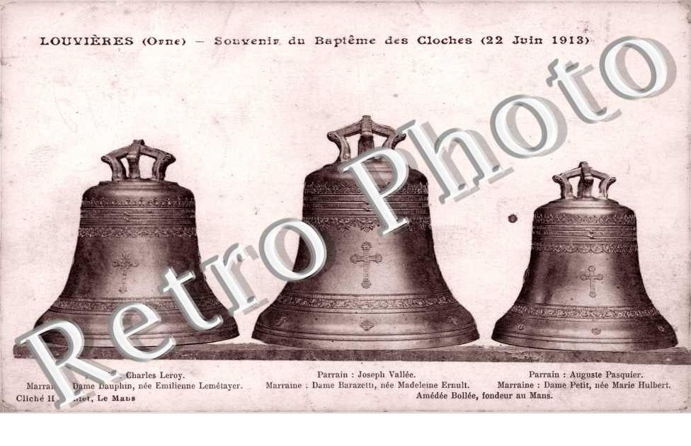 Souvenir du Baptême des Cloches