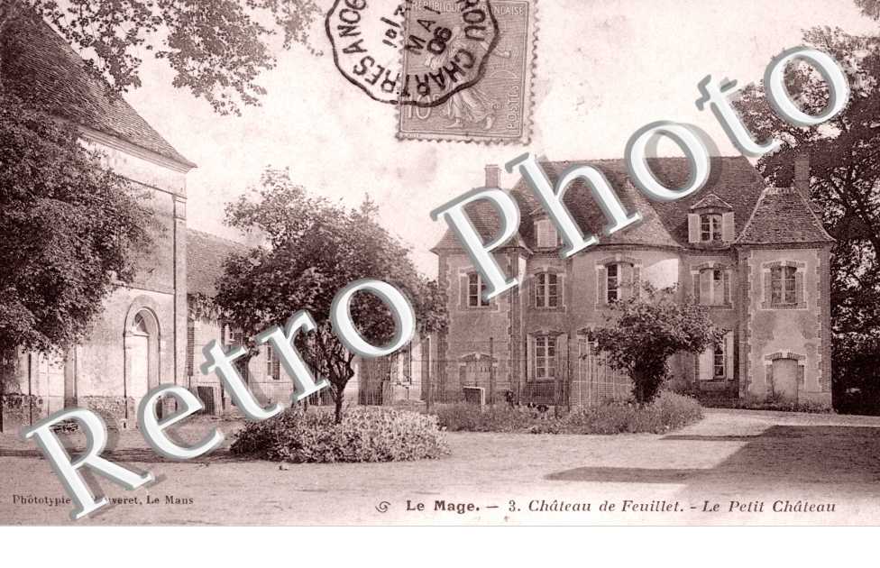 Le Chateau de Feuillet - les Douves