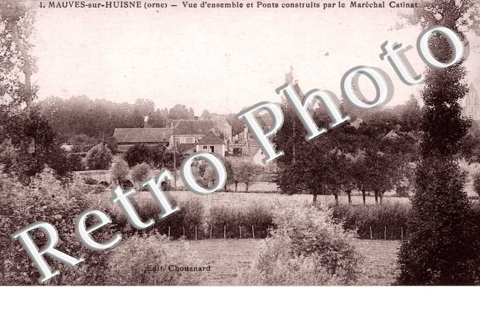 Vue d&#039;ensemble et Ponts construits par la Marechal Catinat