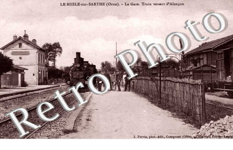 la Gare, Trains venant d&#039;Alencon