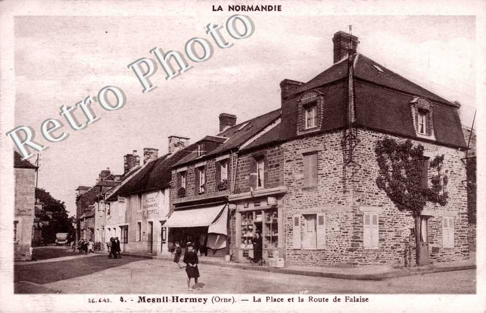 la Place et la Route de Falaise